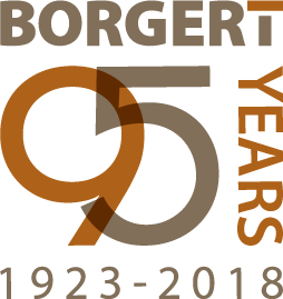 Borgert 95 Years logo